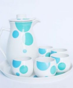 Bình bầu cốc cúp chấm bi