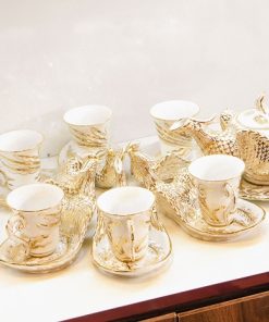 Bộ ấm trà phượng hoàng lửa